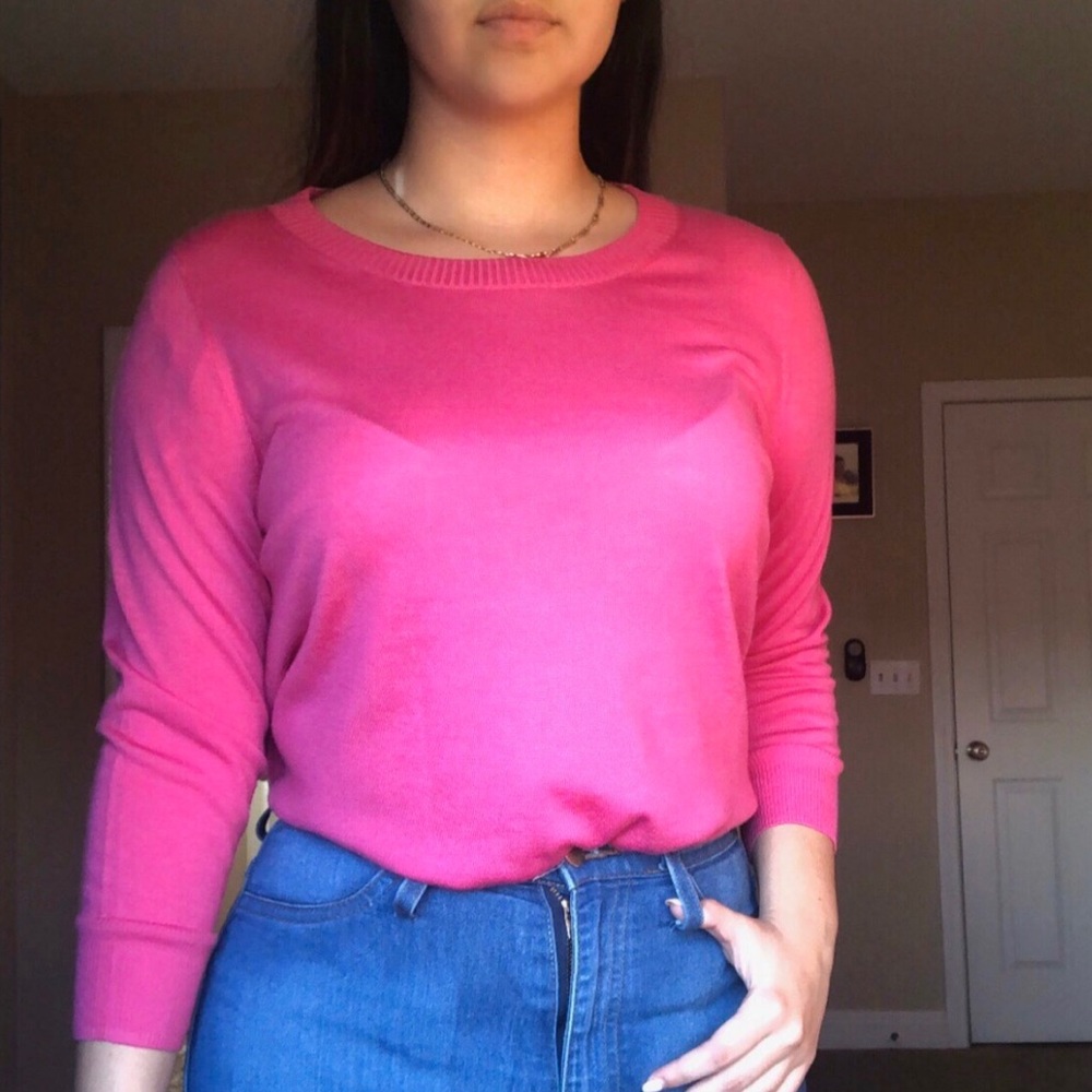 💖PINK SWEATER/LONG SLEEVE TOP💖